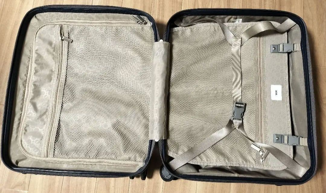 【値下げ】ace（エース）のダークブルー・ハードシェルキャリーケース