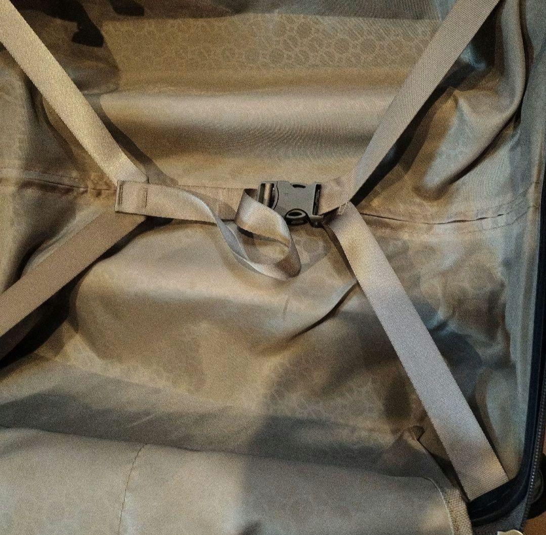 【値下げ】ace（エース）のダークブルー・ハードシェルキャリーケース