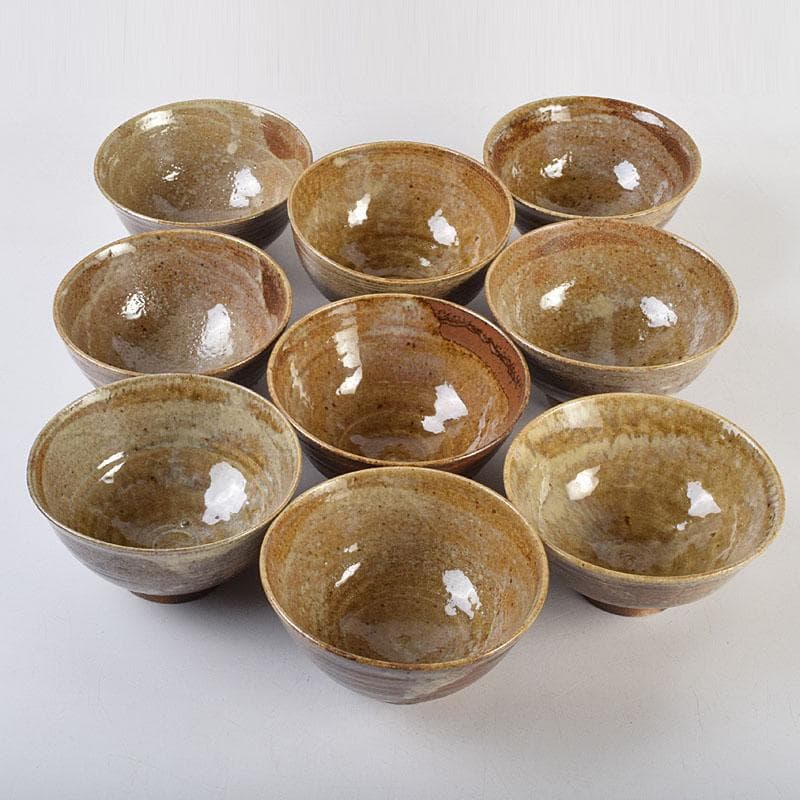 茶道具　数茶碗　九客　在銘　時代箱付　M　R9263B