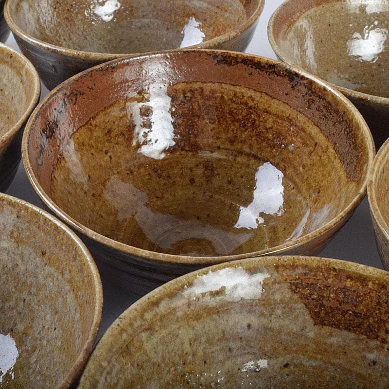 茶道具　数茶碗　九客　在銘　時代箱付　M　R9263B