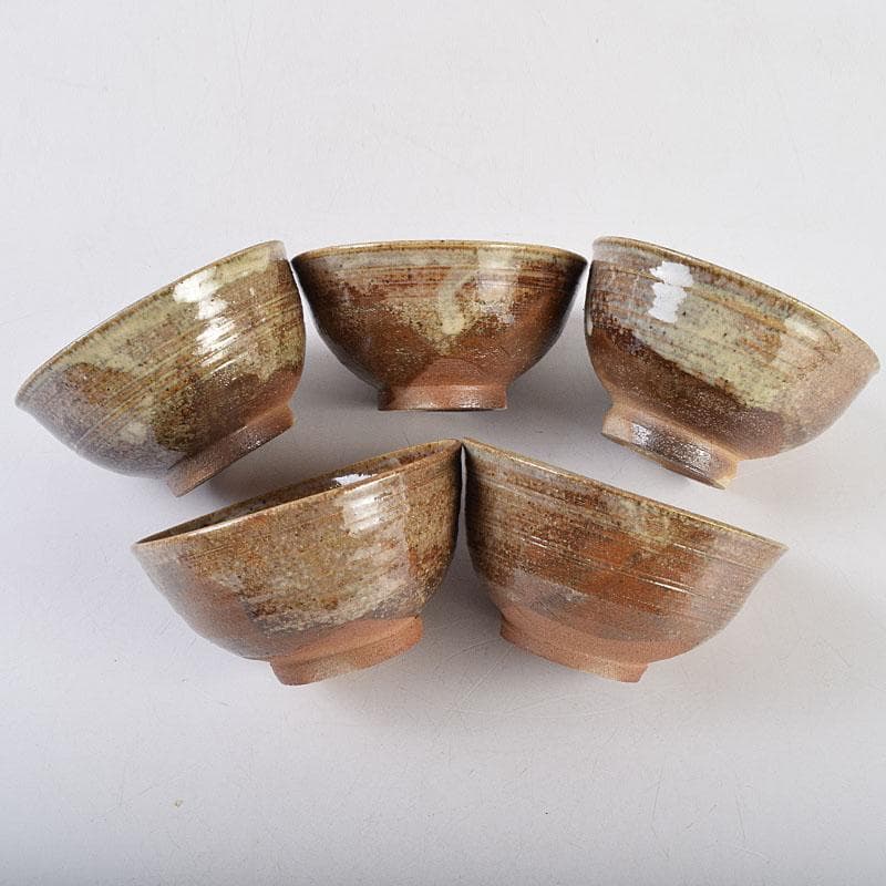 茶道具　数茶碗　九客　在銘　時代箱付　M　R9263B