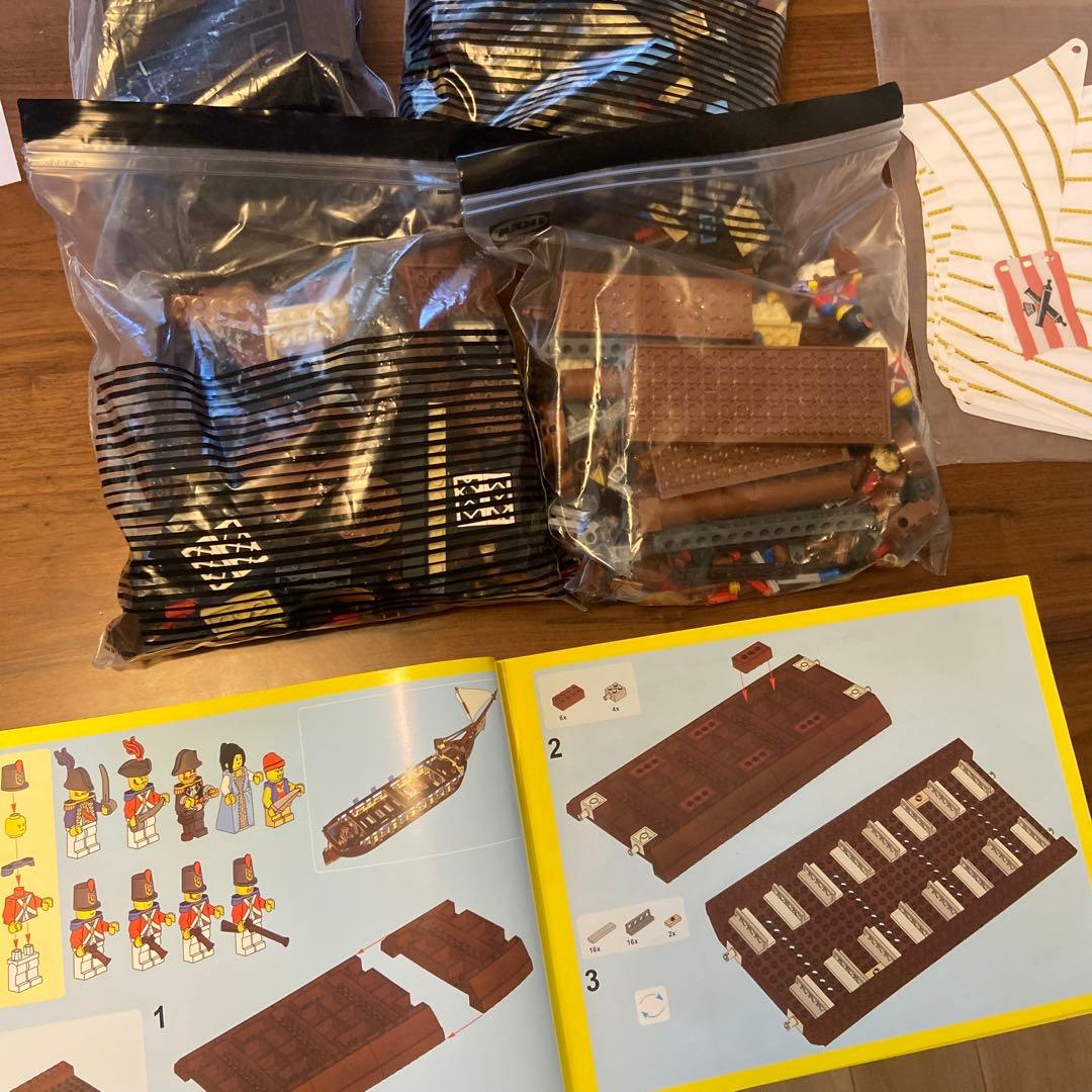 Lion King 船模型 180056 1709ピース　説明書付き、美品