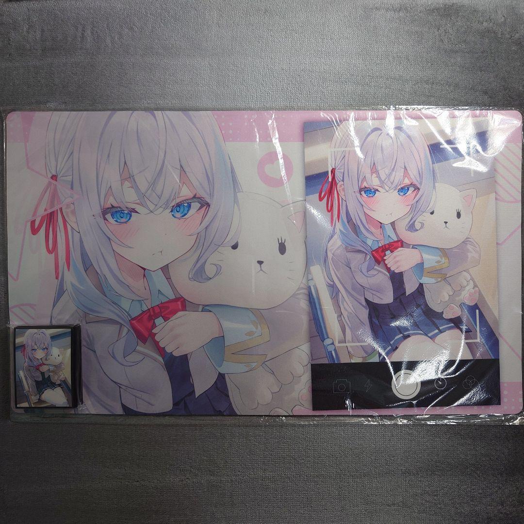 α2 ロシデレ 制服&猫人形 アリサ・ミハイロヴナ・九条 スリーブ&プレイマット