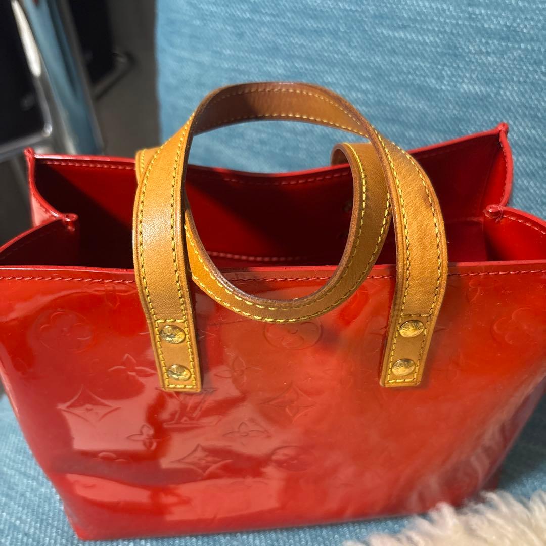 ルイヴィトン　モノグラム　ヴェルニ　リードPM ハンドバッグ