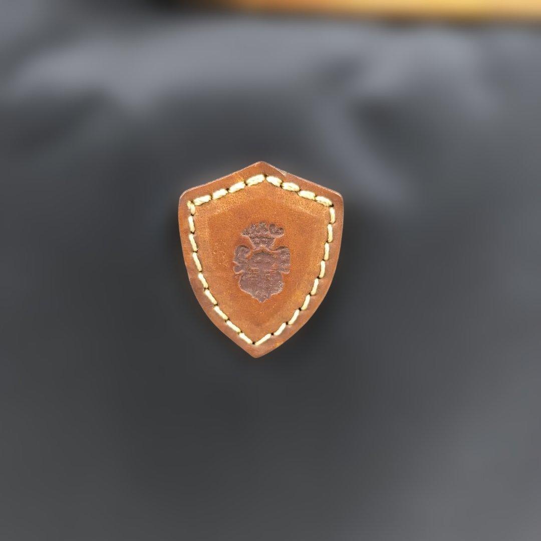 ✨極美品✨ フェリージ ブリーフケース ナイロン レザー 紺茶 B4可 1845