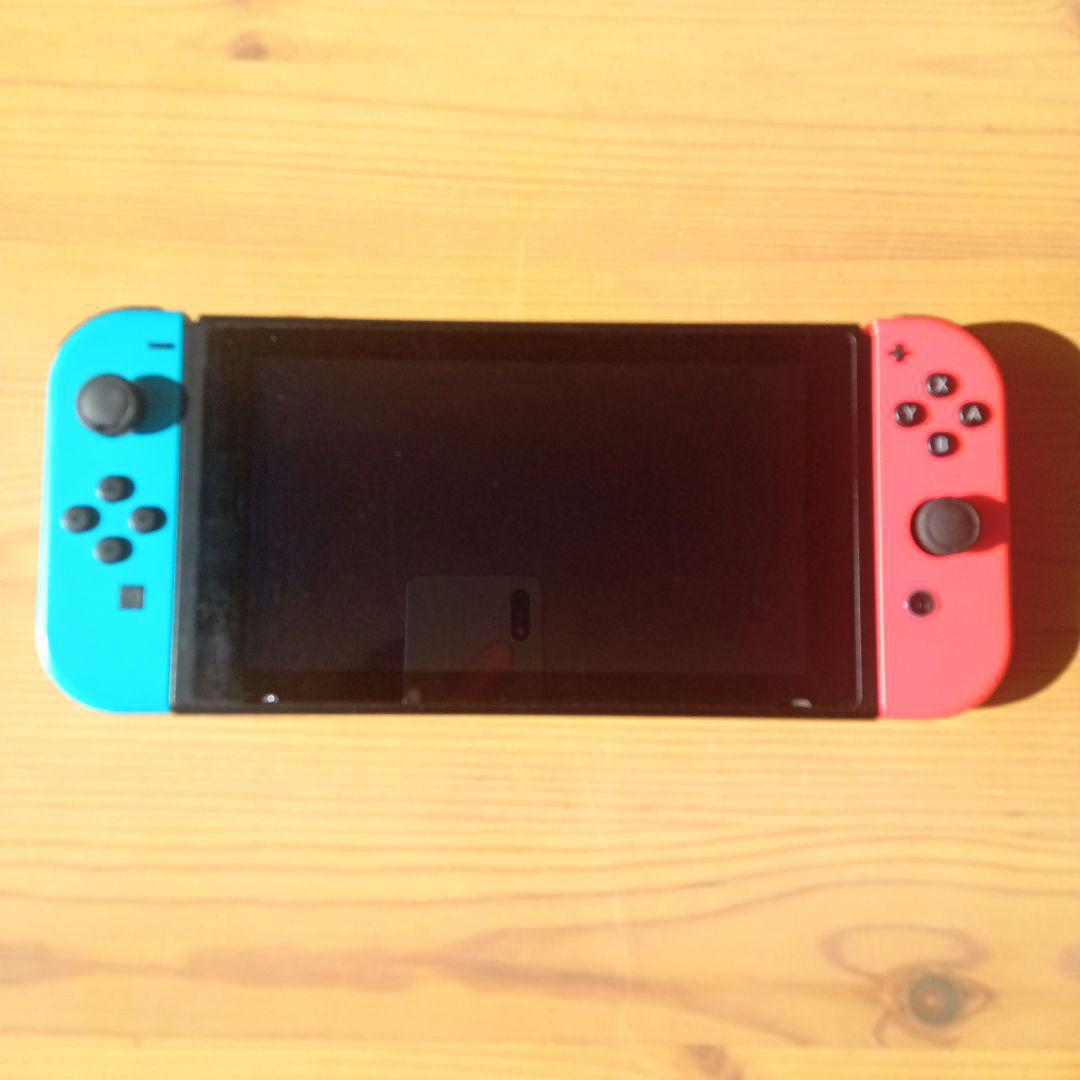 【動作確認済・箱有】Nintendo Switch 本体 青/赤 Joy-Con