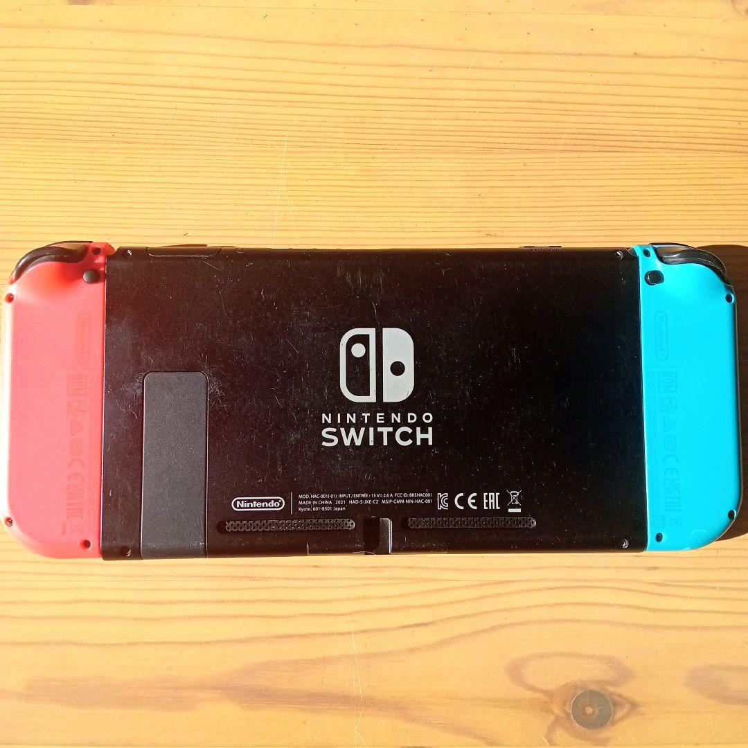 【動作確認済・箱有】Nintendo Switch 本体 青/赤 Joy-Con