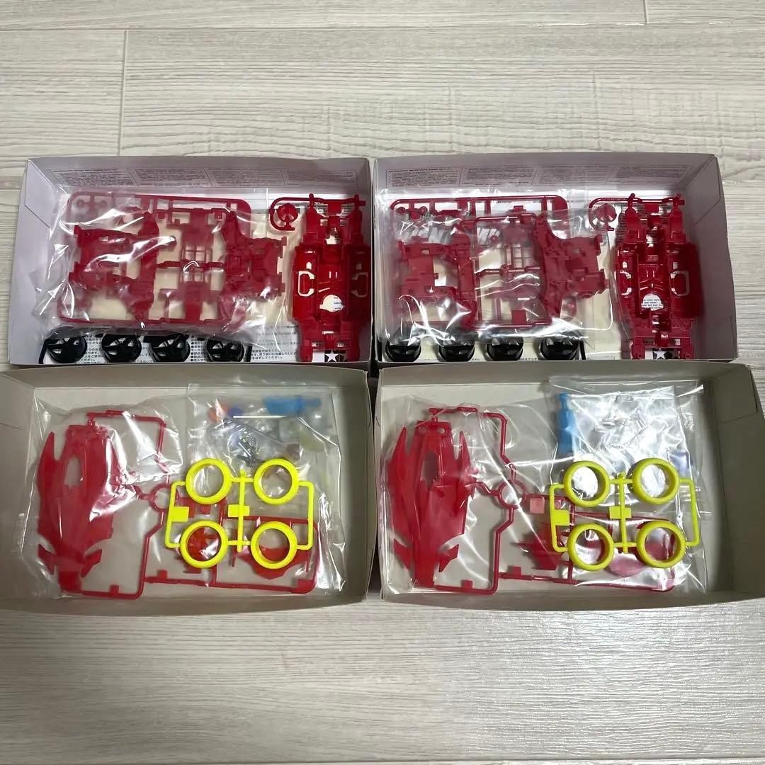 タミヤ　ミニ四駆　限定品　アバンテMk.III レッドスペシャル×4