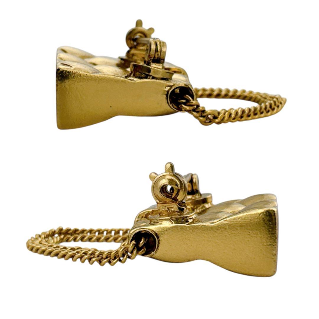 シャネル マトラッセ ココマーク ブローチ バッグモチーフ ヴィンテージ