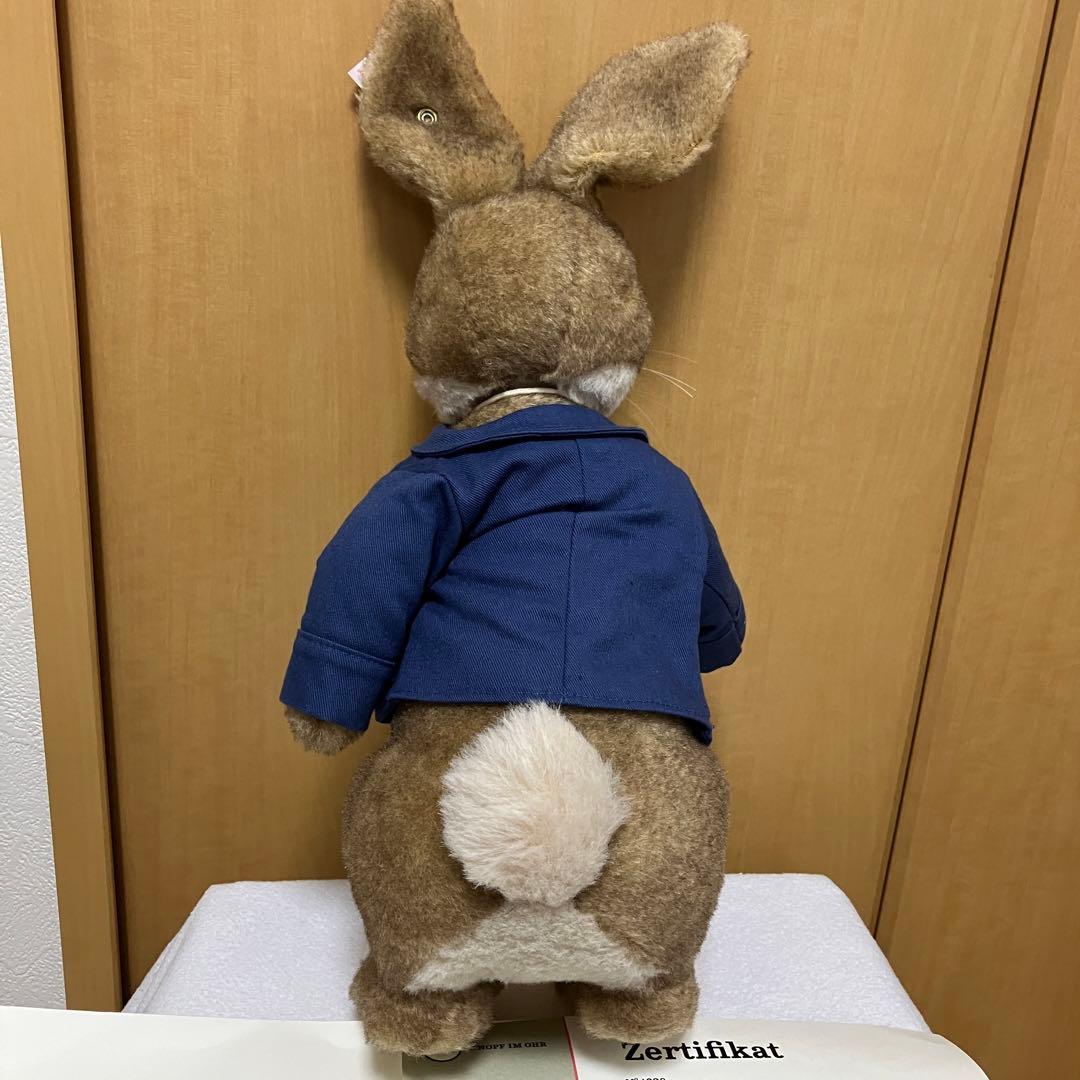 【美品】証明書付　シュタイフ　ピーターラビット　2018年　限定品　Steiff