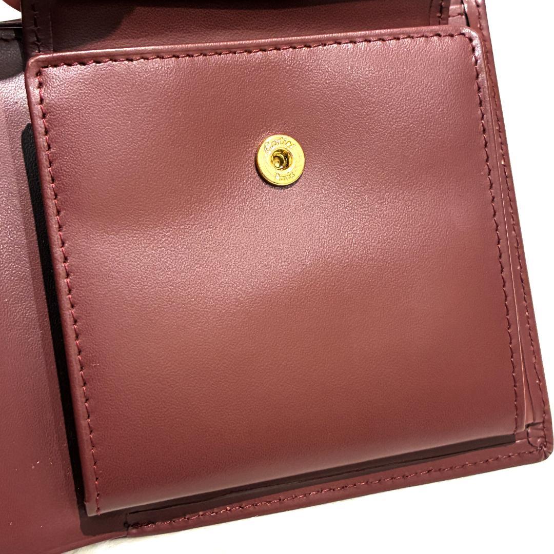 カルティエ マストライン 二つ折り財布