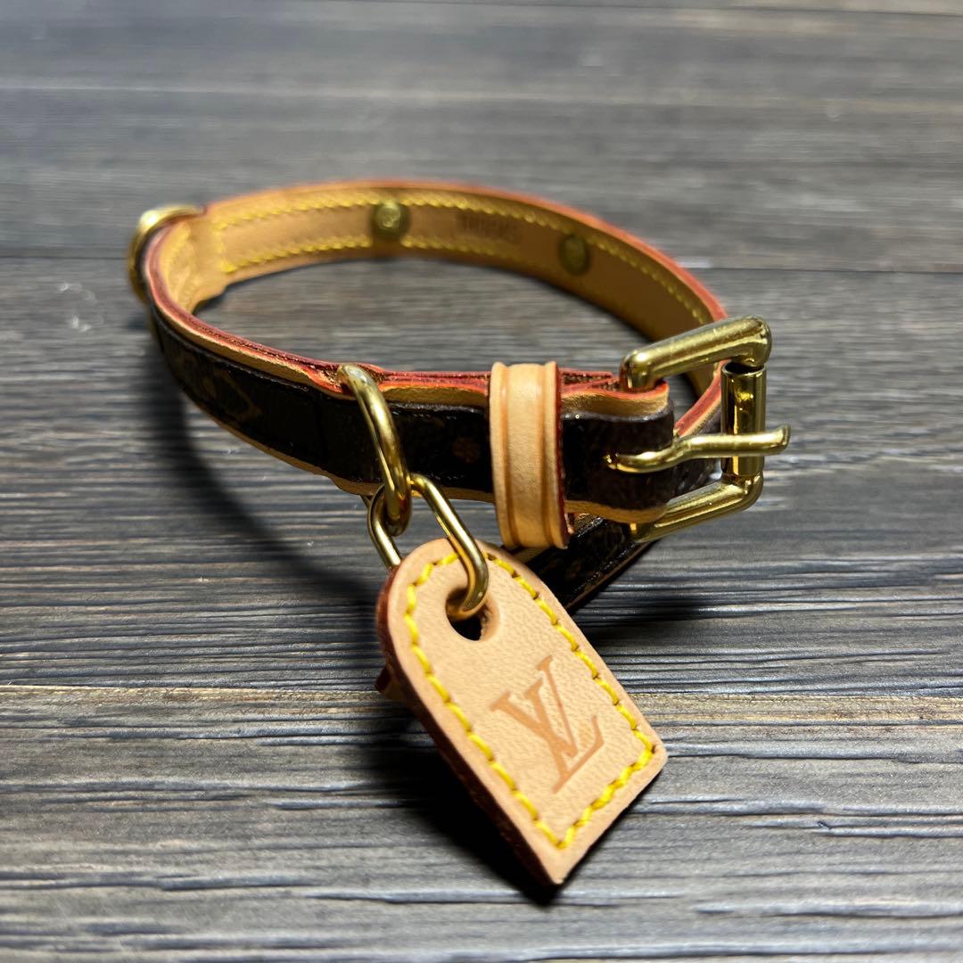 ルイヴィトン　ドッグ　カラー　小型犬