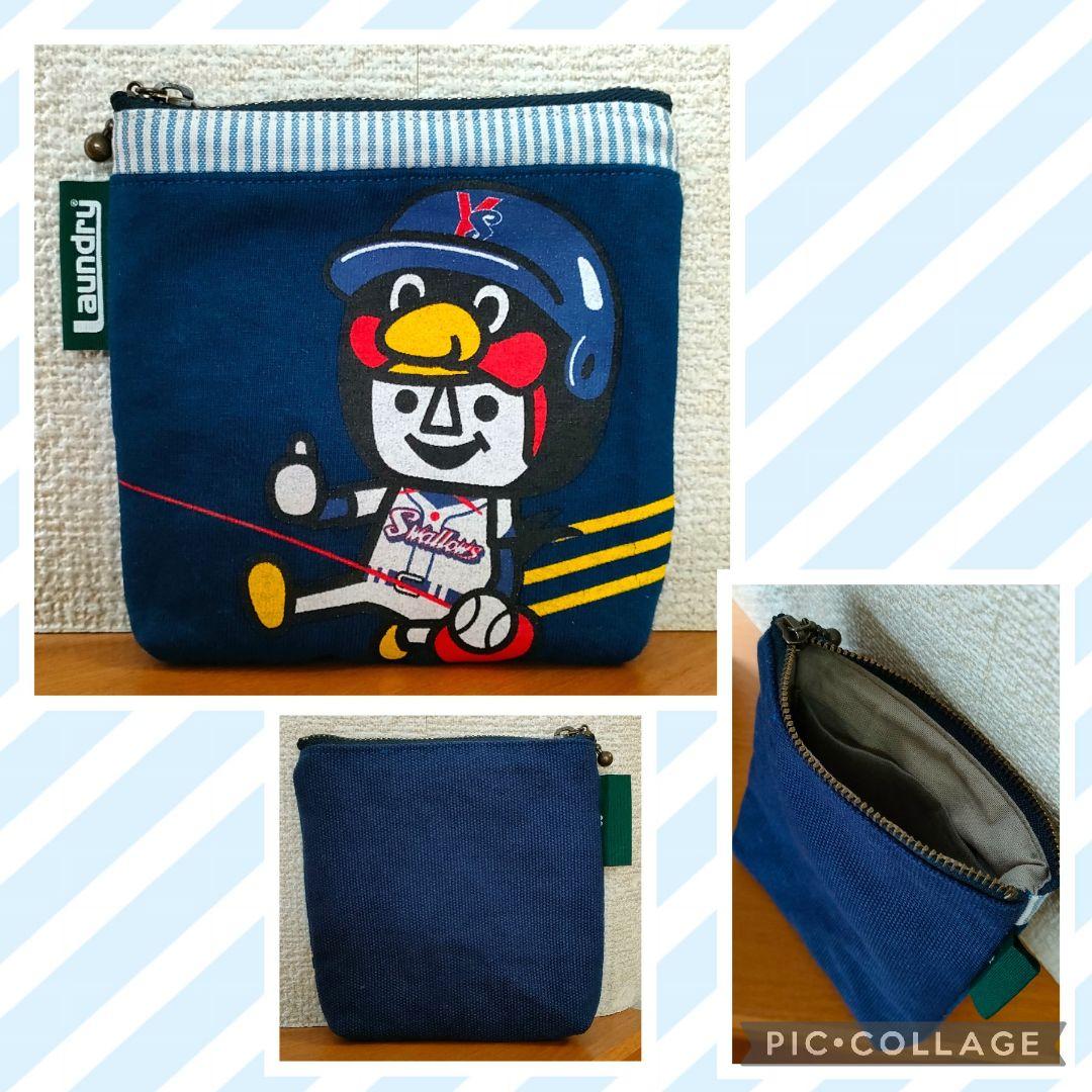 LAUNDRY×ヤクルトスワローズ　コラボTシャツ　リメイク