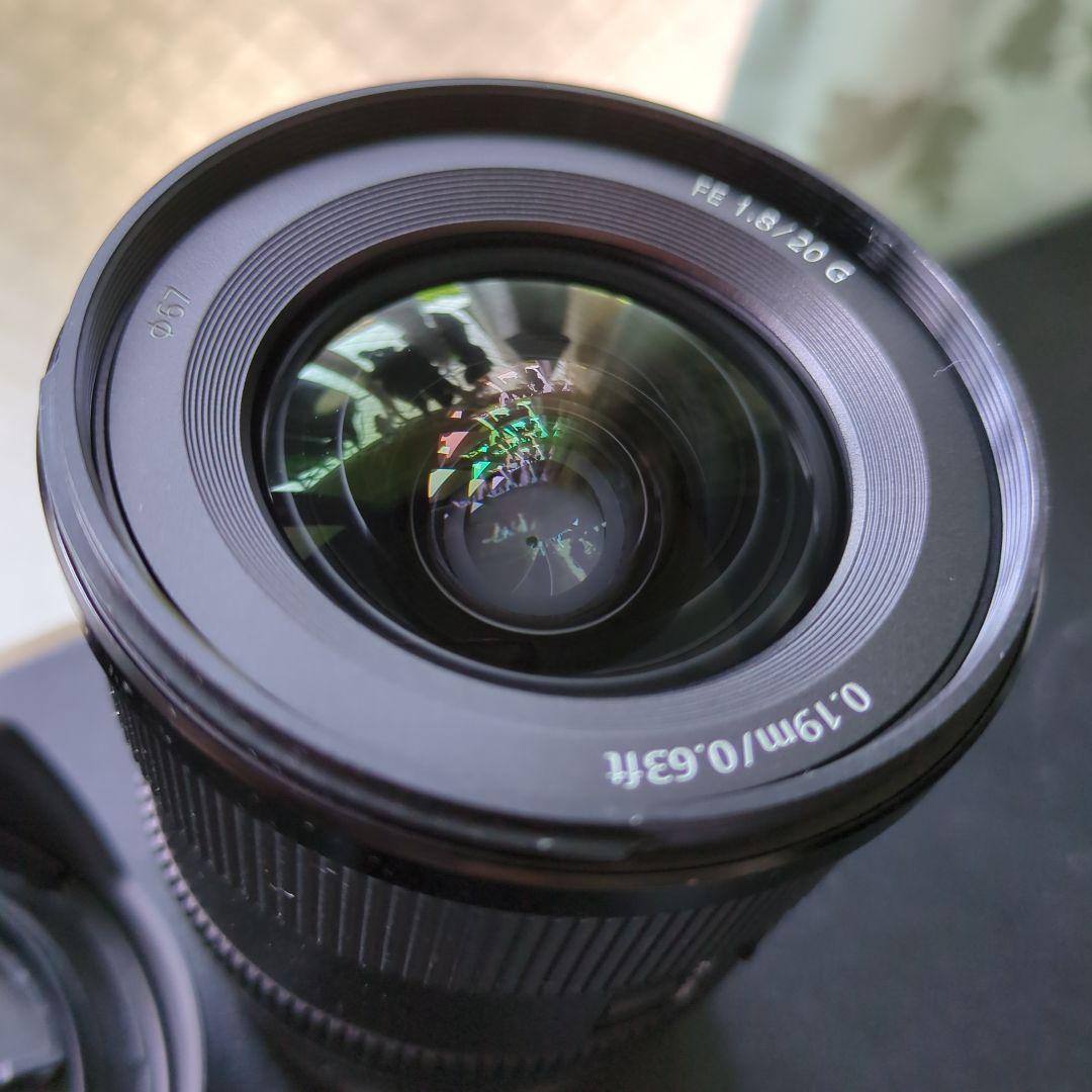 SONY FE 20mm F1.8 Gレンズ　sel20f18g