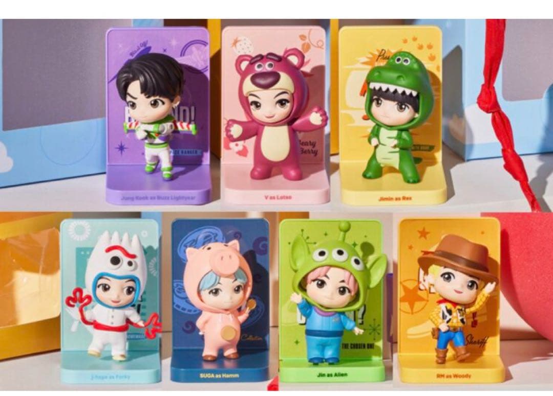【新品】BTS Tinytan トイストーリー フィギュア
