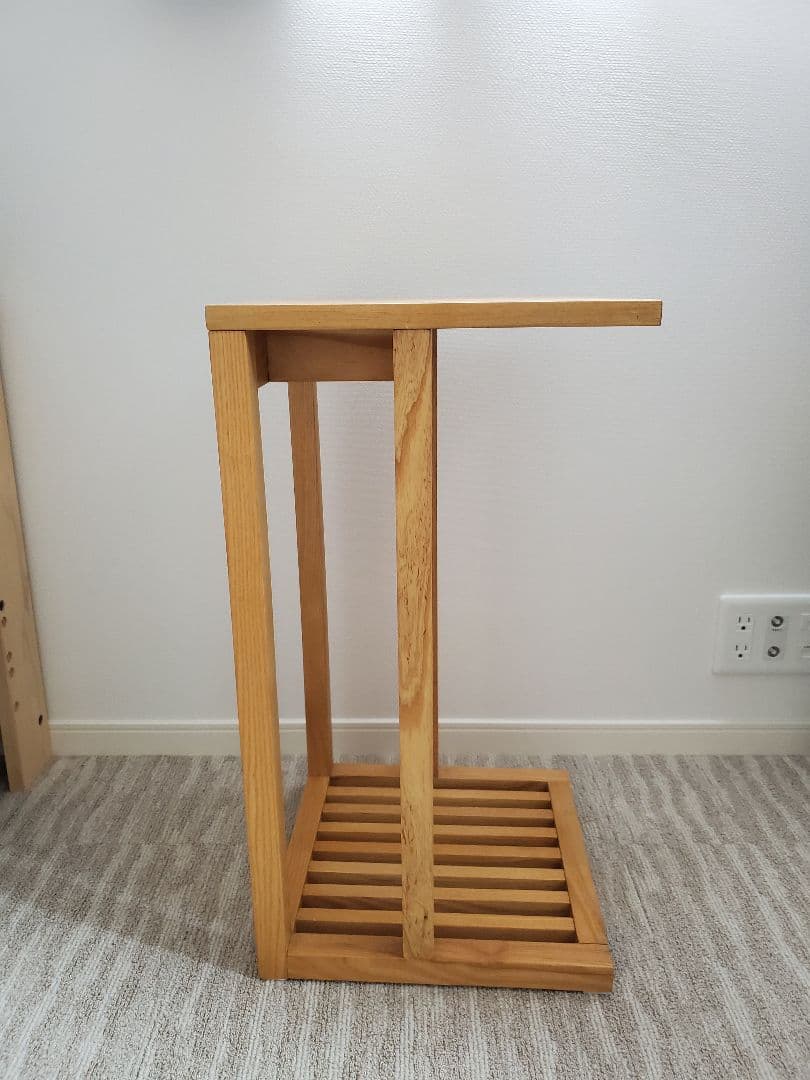 アクタス　アッシュ材　サイドテーブル　天然木