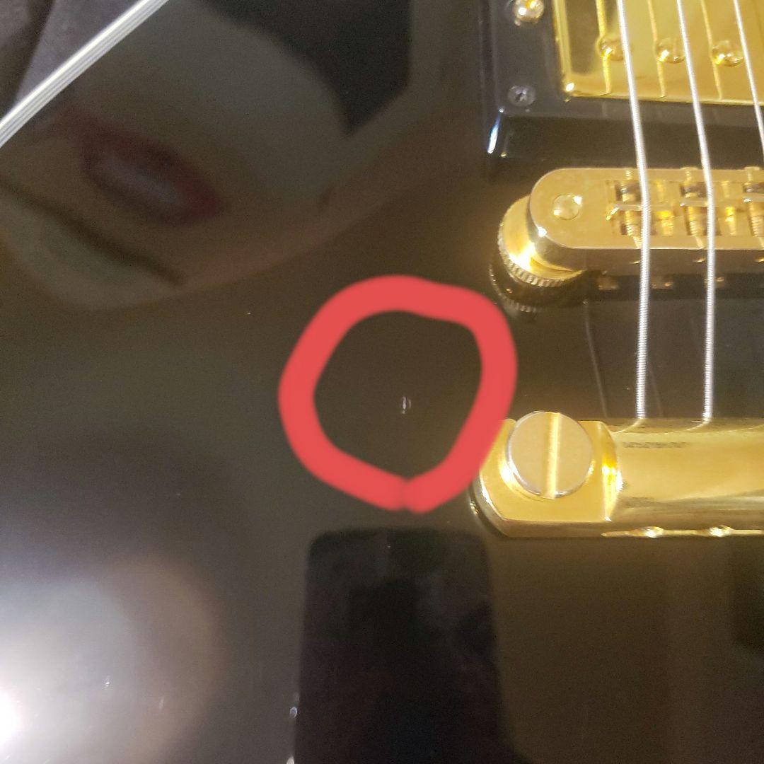 burny SRLC-55 レスポールカスタムタイプ　ブラック