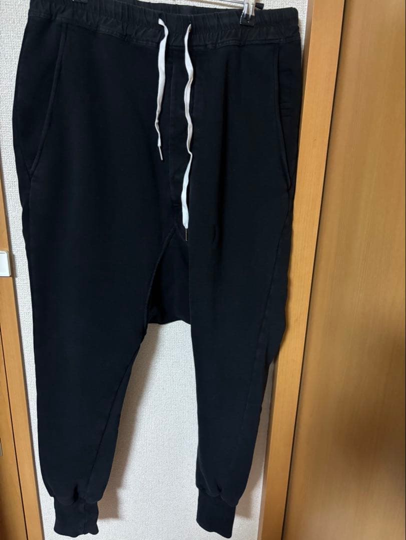 Rick Owensブラックジョガーパンツ