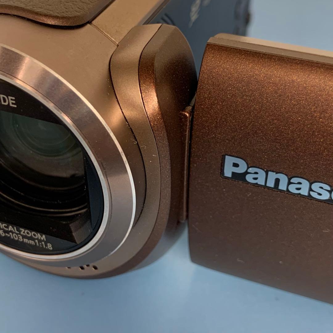 美品 Panasonic HC-W580M ビデオカメラ sdカード付