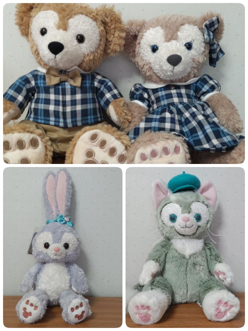 ディズニー ダッフィー シェリーメイ ステラルー ジェラトーニ Sサイズ