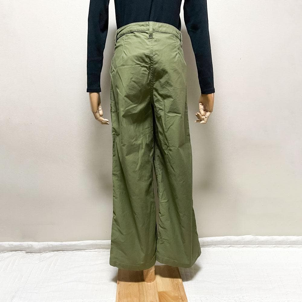 美品 CLOTH&CROSS ハグオーワー チノパン ストレッチ ベイカーパンツ