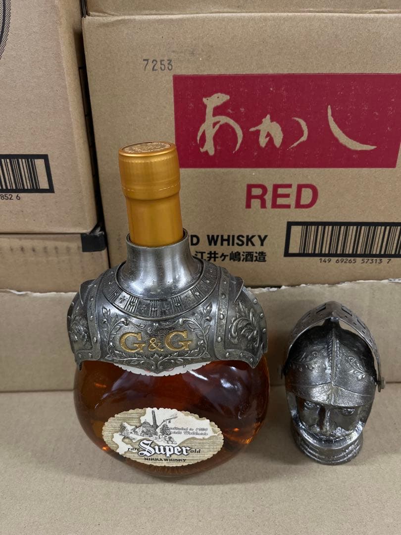 C&G Super 騎士デザインニッカウイスキー60th 北海道限定品750ml