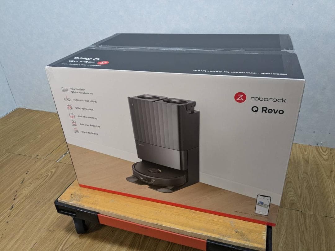 Y☆627 ロボロック ロボット掃除機 QR52-04 Q Revo 未開封品