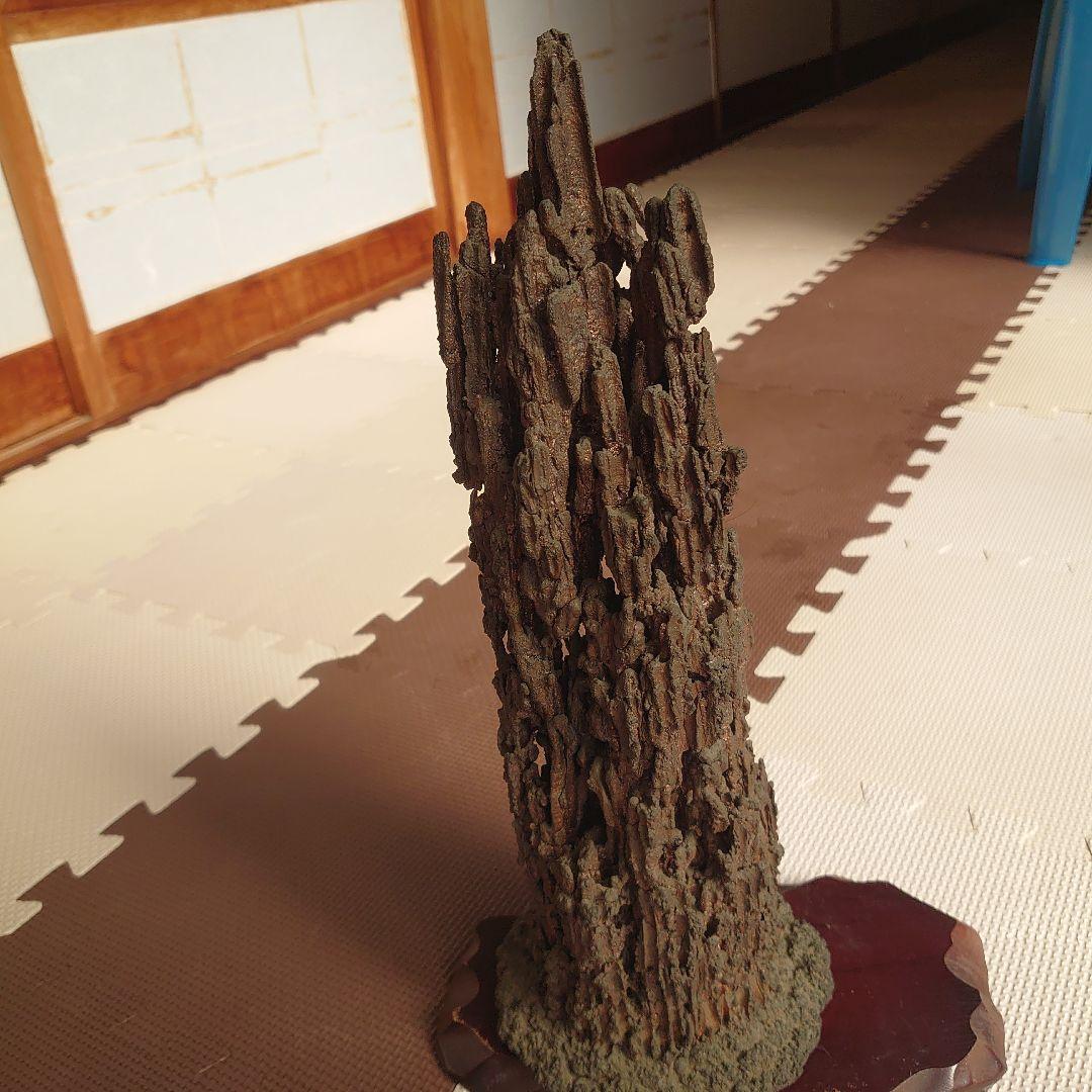 銅滴　置物インテリア金属工芸　昭和レトロ 欠片あり！重さ約6キロ　箱なし