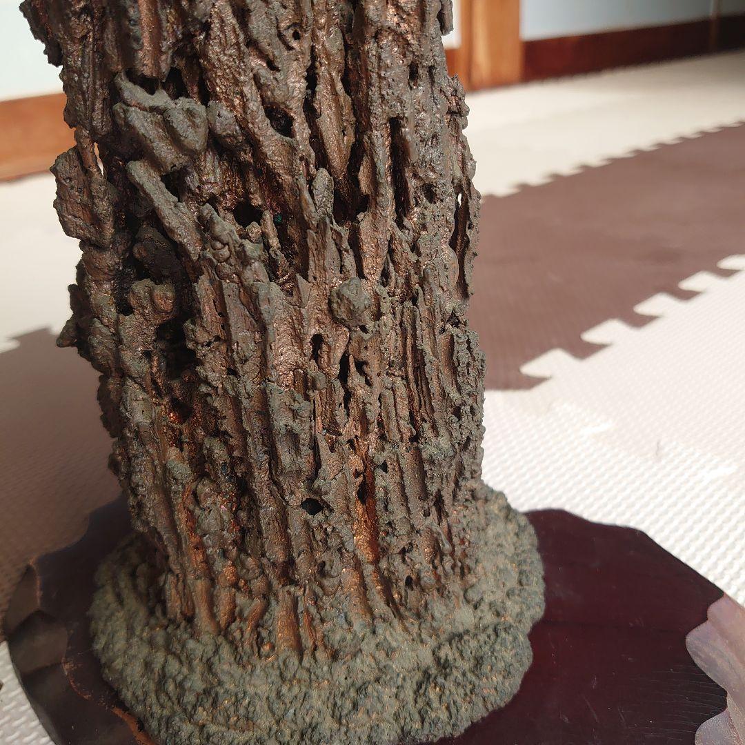 銅滴　置物インテリア金属工芸　昭和レトロ 欠片あり！重さ約6キロ　箱なし