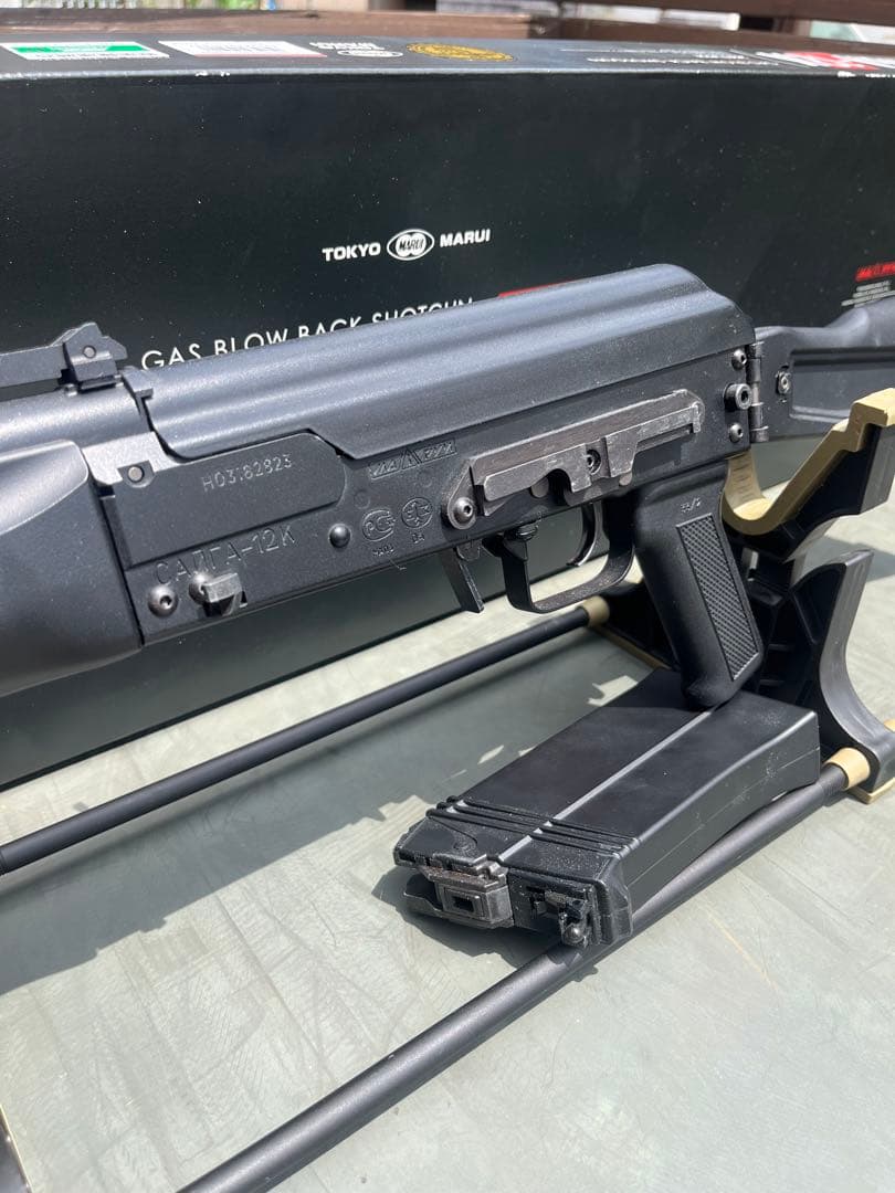 東京マルイ SAIGA-12K ガスガン ブラック 美品