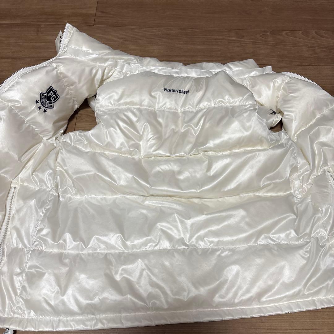PEARLY GATES リバーシブル星柄ダウンジャケット