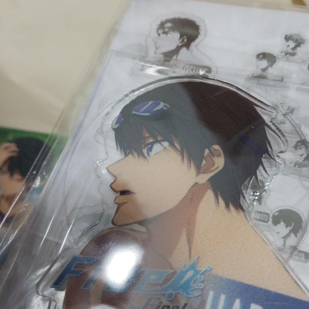 Free!　遙　マット両面コースター　おまけ付き