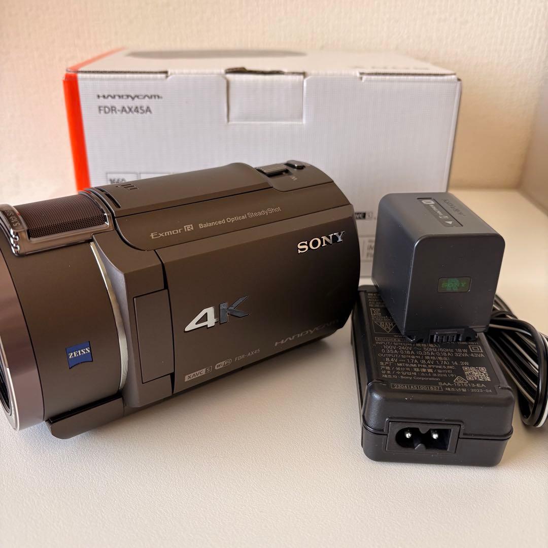SONY FDR-AX45A 4k ビデオカメラ
