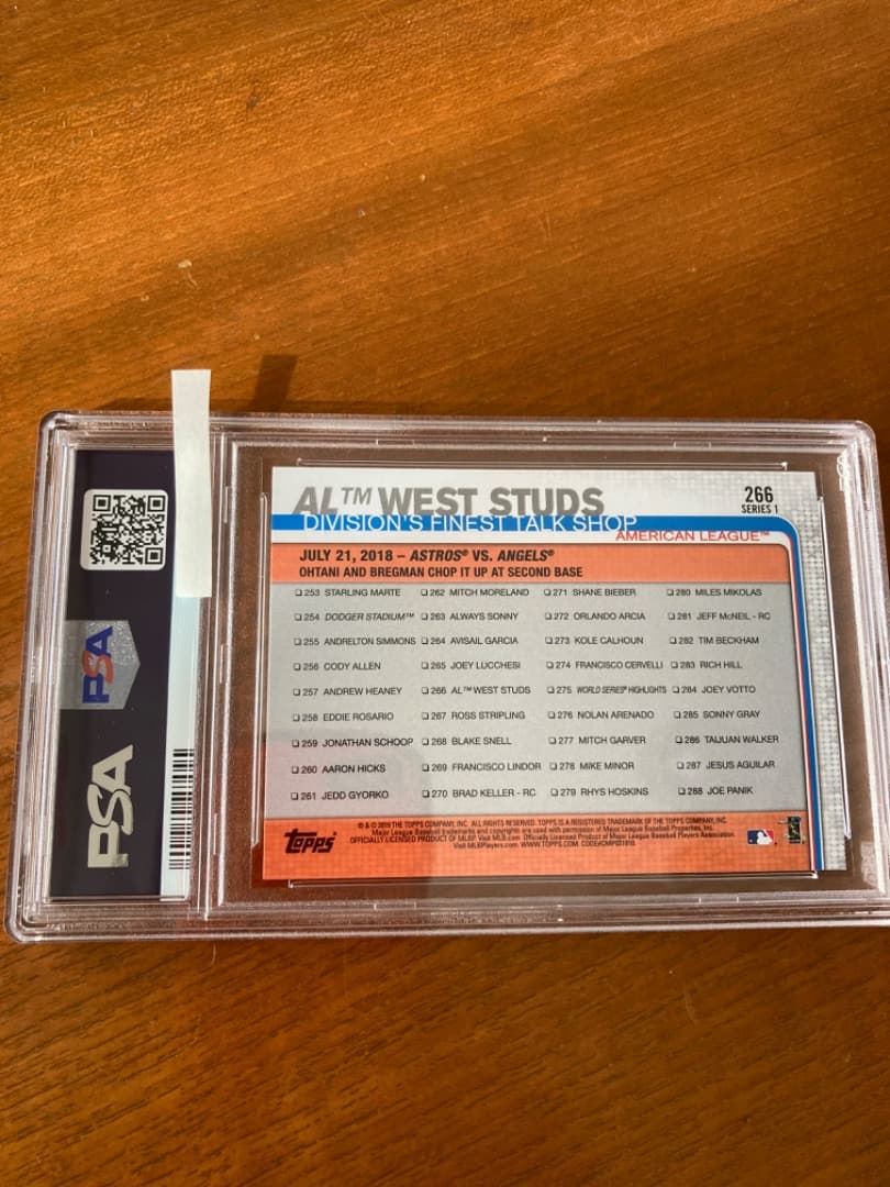 【超美品】大谷翔平　シングルカード