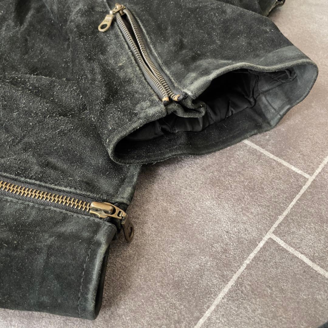 80-90s ヴィンテージ 本革 Route 66 スエードレザージャケット