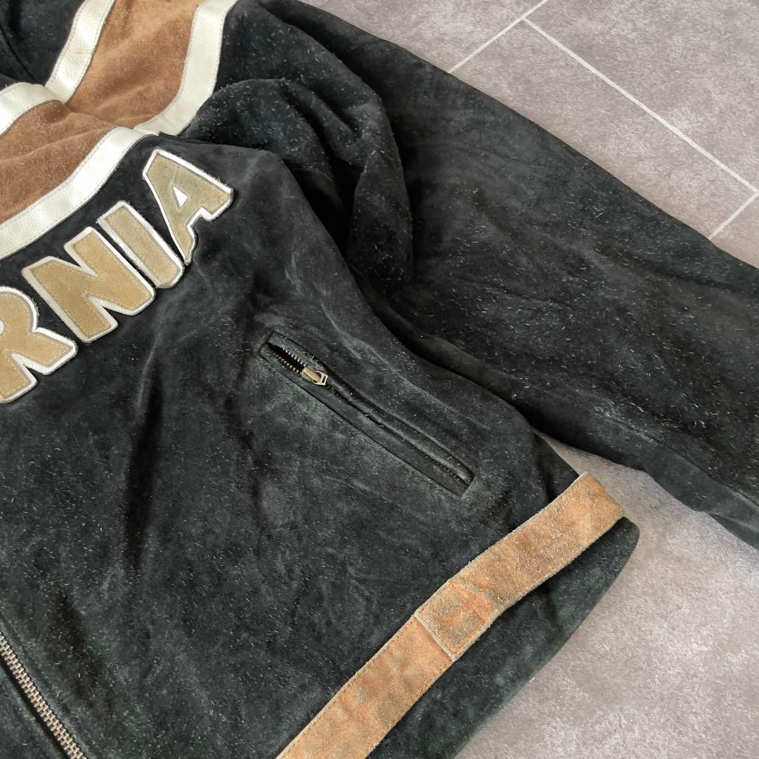 80-90s ヴィンテージ 本革 Route 66 スエードレザージャケット