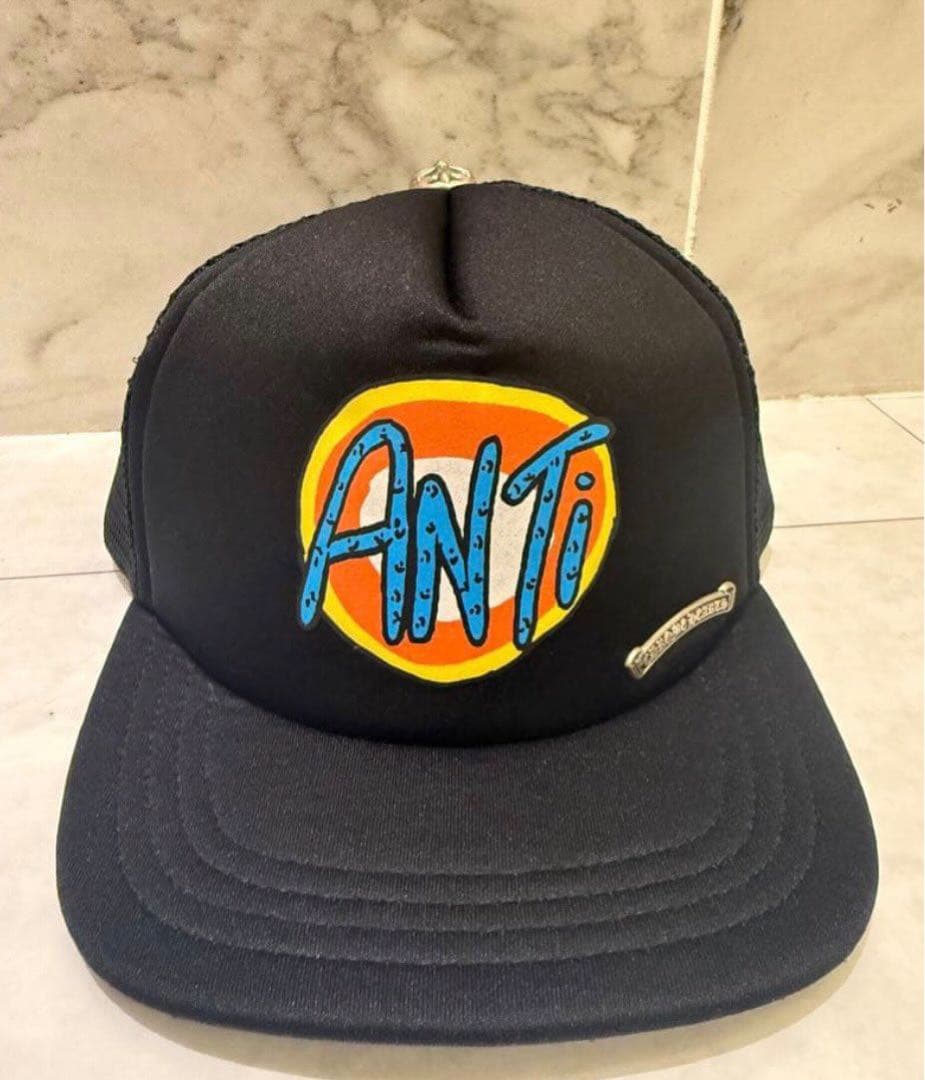 Chrome Hearts ANTIロゴ キャップ