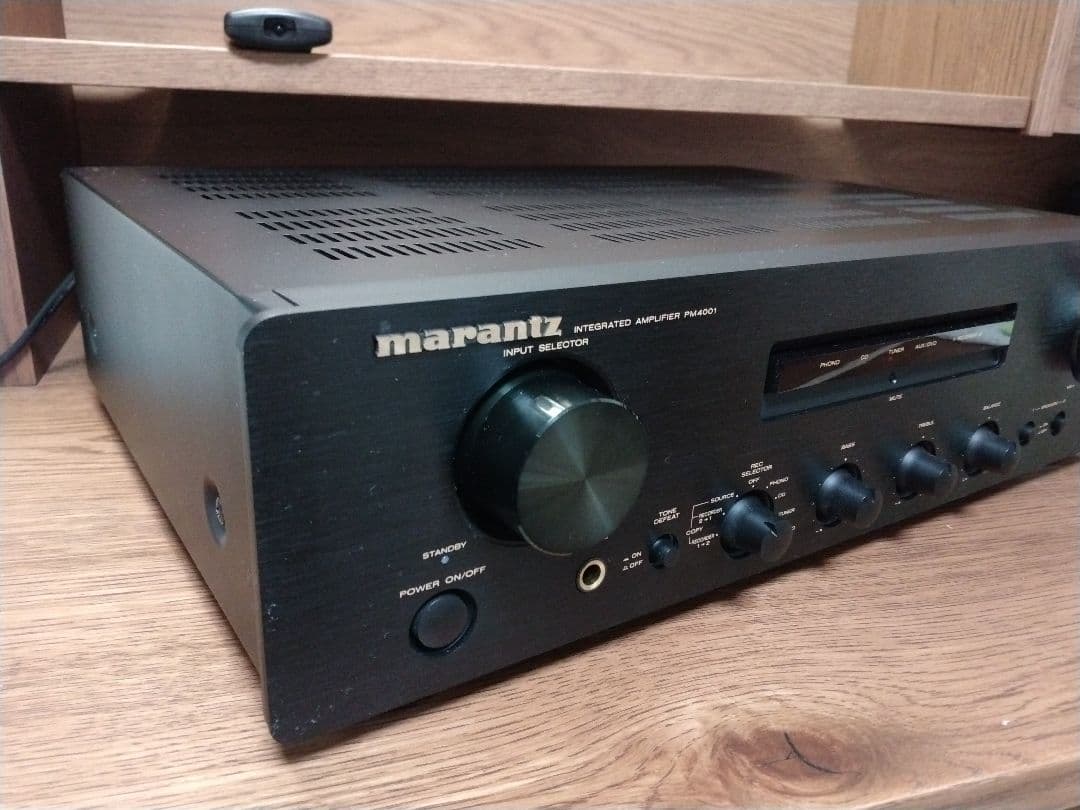 音質良好 Marantz PM4001 プリメインアンプ ブラック マランツ