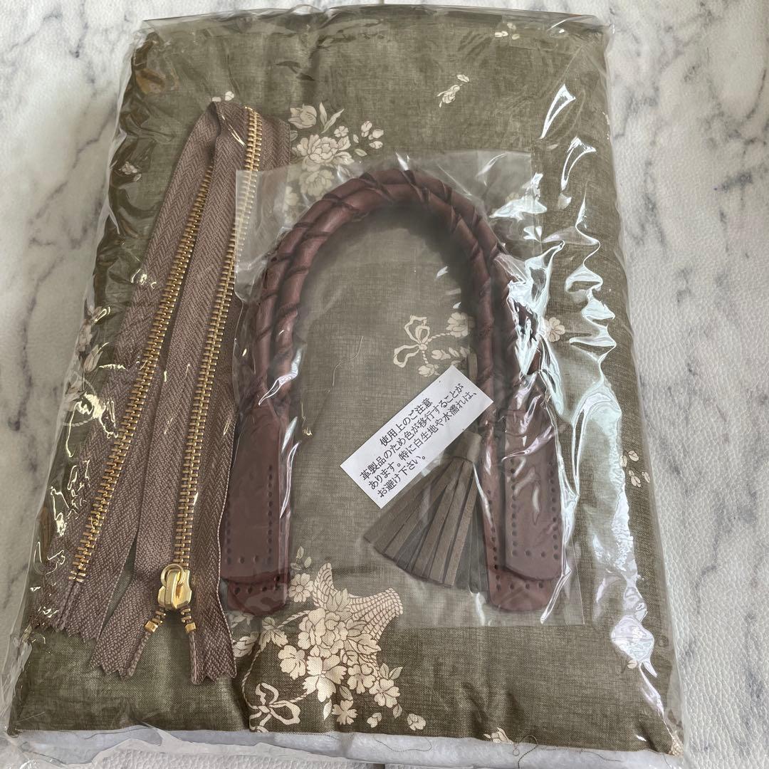 こうの早苗　バラのトートバッグキット