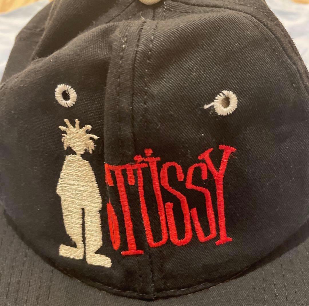 【80s】 old stussy シャドーマン　cap