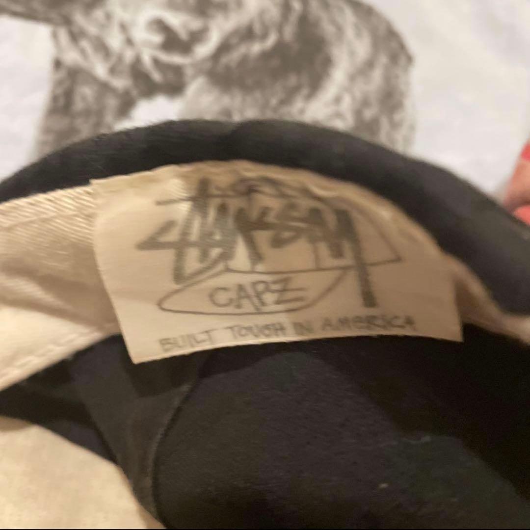 【80s】 old stussy シャドーマン　cap