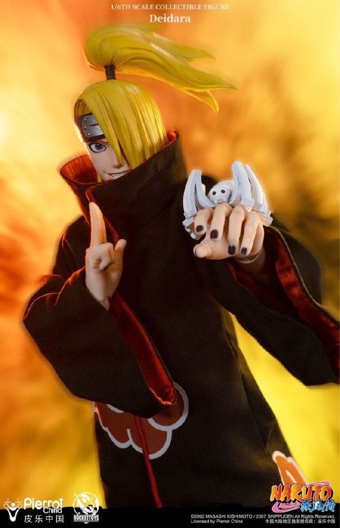 ROCKET TOYS ROC-008デイダラ DEIDARA1/6特典付ナルト