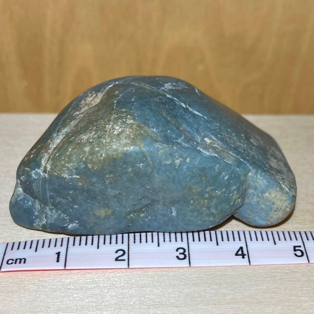 糸魚川翡翠　青翡翠　翡翠輝石　原石　61.9ｇ