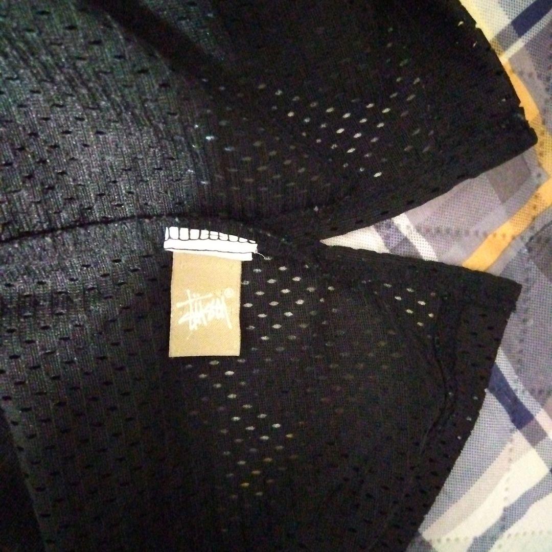 ゆ*あ様 90s old Stussy ブラック メッシュ Tシャツ