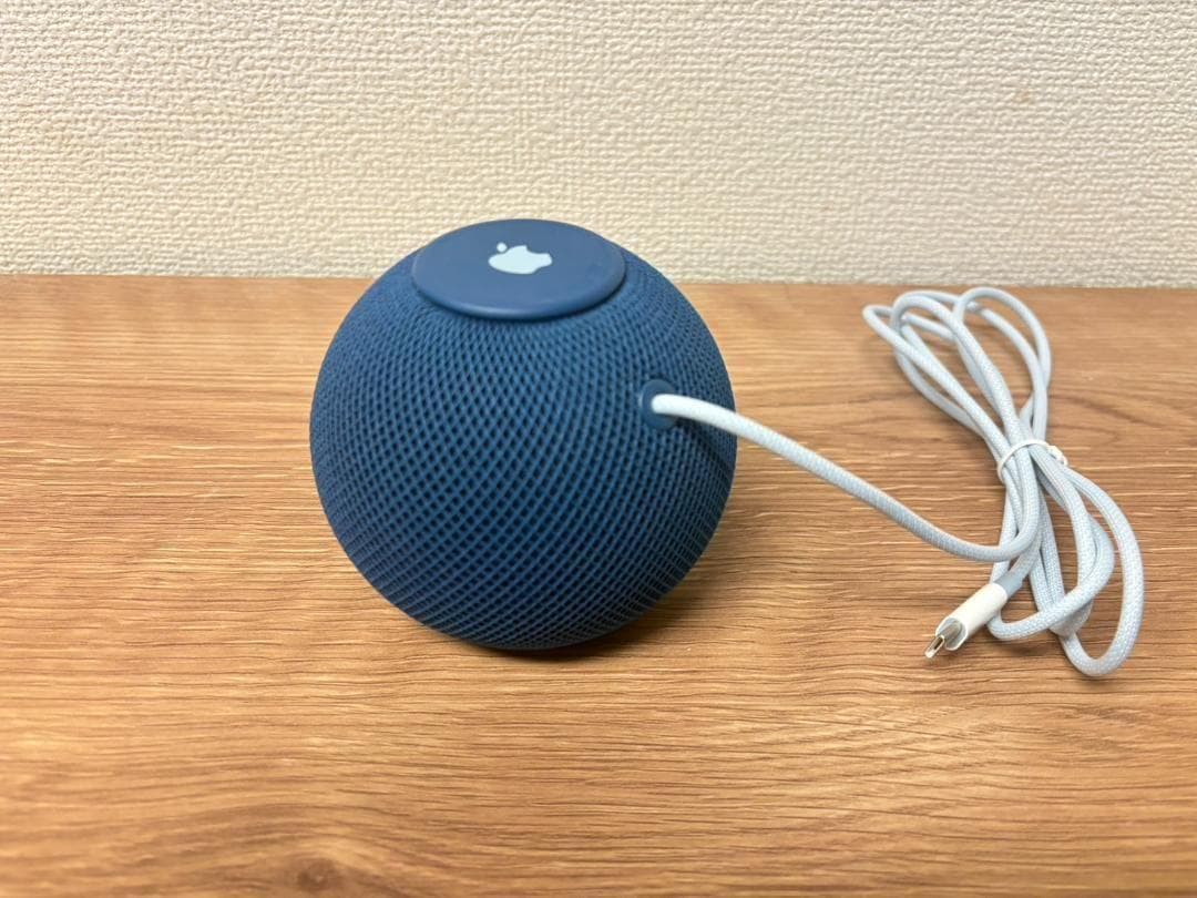 Apple スマートスピーカー 青