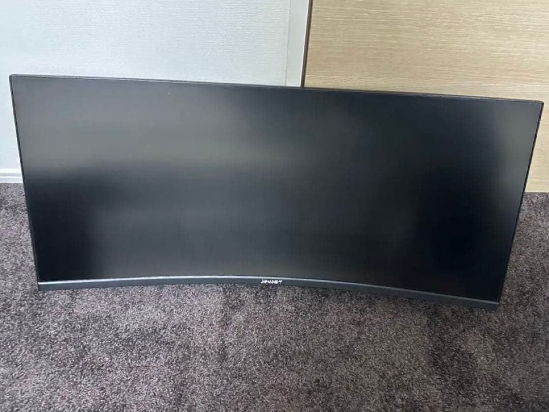 Japannext 34インチ 4K ウルトラワイドモニター スタンドなし【1】