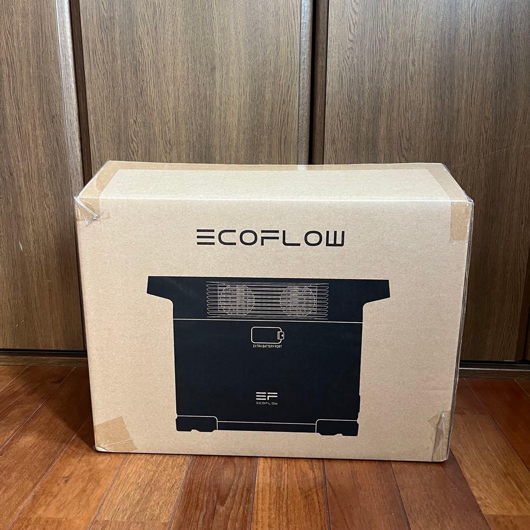 【新品】ECOFLOW ポータブル電源 delta2