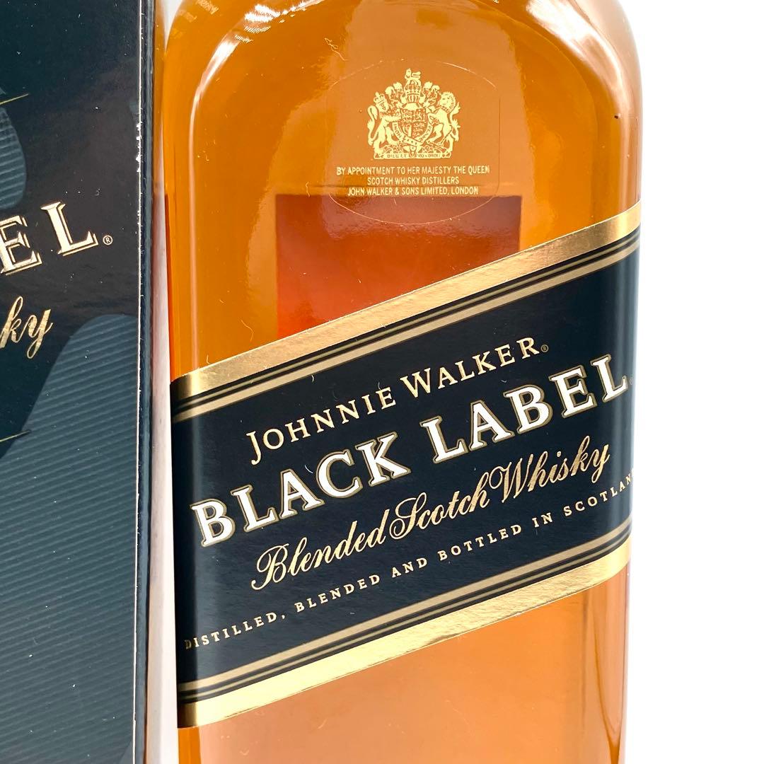 未開栓 ジョニーウォーカー 3本 レッド ブラック ラベル ウイスキー