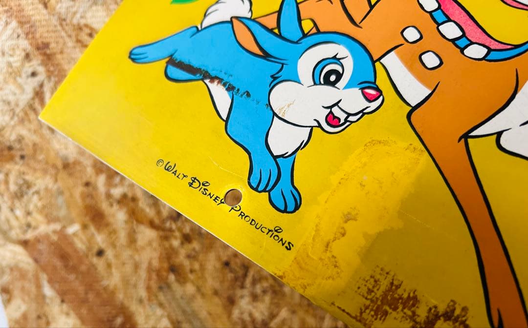 80' Disney象印水筒店頭ディスプレイ 昭和レトロディズニー看板