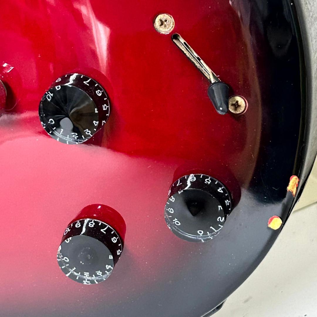 【ジャンク扱い】GrassRoots　ギター　レッド・ブラックグラデーション